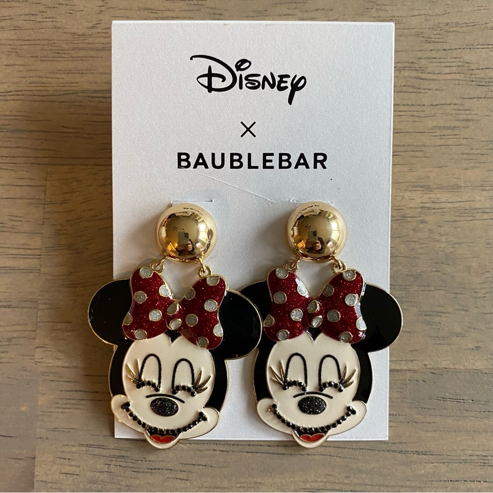 Disney Baublebar Minnie Mouse Earrings
